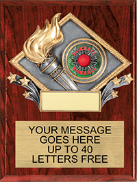 Victory Color Diamond Plaque