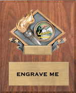 Victory Color Diamond Plaque