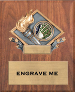 Victory Color Diamond Plaque [9 x 12 inch]