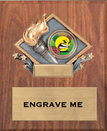 Victory Color Diamond Plaque