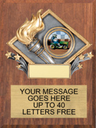 Victory Color Diamond Plaque