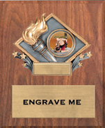 Victory Color Diamond Plaque