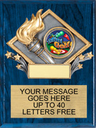Victory Color Diamond Plaque