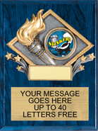 Victory Color Diamond Plaque