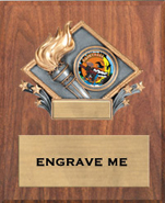 Victory Color Diamond Plaque