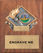 Victory Color Diamond Plaque