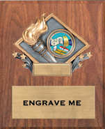 Victory Color Diamond Plaque