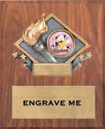 Victory Color Diamond Plaque