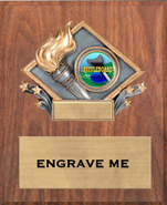 Victory Color Diamond Plaque