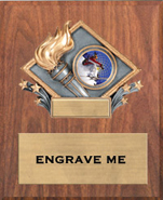 Victory Color Diamond Plaque
