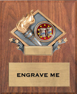 Victory Color Diamond Plaque