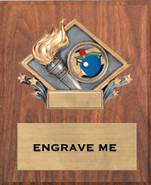 Victory Color Diamond Plaque