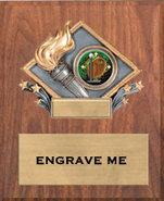 Victory Color Diamond Plaque