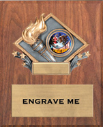 Victory Color Diamond Plaque