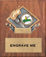 Victory Color Diamond Plaque