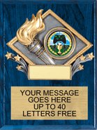 Victory Color Diamond Plaque