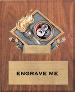 Victory Color Diamond Plaque