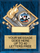 Victory Color Diamond Plaque