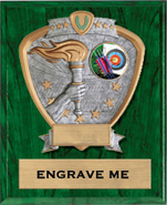 Victory Sport Legend Shield Plaque [9 x 12]