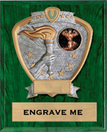Victory Sport Legend Shield Plaque [9 x 12]
