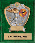 Victory Sport Legend Shield Plaque [9 x 12]