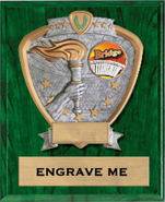 Victory Sport Legend Shield Plaque [9 x 12]