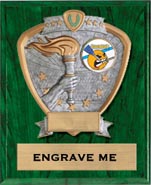 Victory Sport Legend Shield Plaque [9 x 12]