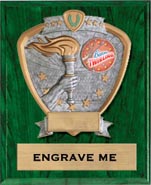 Victory Sport Legend Shield Plaque [9 x 12]