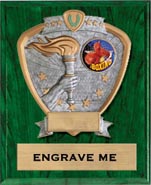 Victory Sport Legend Shield Plaque [9 x 12]