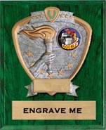 Victory Sport Legend Shield Plaque [9 x 12]