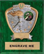 Victory Sport Legend Shield Plaque [9 x 12]