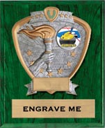 Victory Sport Legend Shield Plaque [9 x 12]