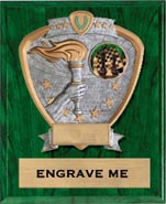 Victory Sport Legend Shield Plaque [9 x 12]