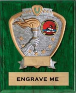 Victory Sport Legend Shield Plaque [9 x 12]