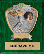 Victory Sport Legend Shield Plaque [9 x 12]