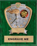 Victory Sport Legend Shield Plaque [9 x 12]