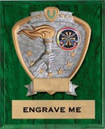 Victory Sport Legend Shield Plaque [9 x 12]