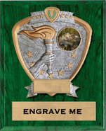 Victory Sport Legend Shield Plaque [9 x 12]