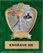 Victory Sport Legend Shield Plaque [9 x 12]