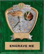 Victory Sport Legend Shield Plaque [9 x 12]
