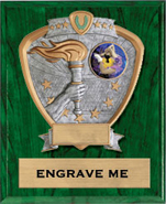 Victory Sport Legend Shield Plaque [9 x 12]