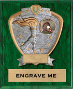 Victory Sport Legend Shield Plaque [9 x 12]
