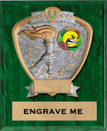 Victory Sport Legend Shield Plaque [9 x 12]