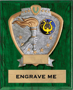 Victory Sport Legend Shield Plaque [9 x 12]