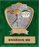 Victory Sport Legend Shield Plaque [9 x 12]