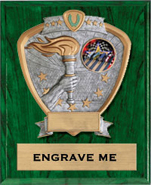 Victory Sport Legend Shield Plaque [9 x 12]