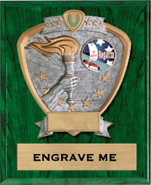 Victory Sport Legend Shield Plaque [9 x 12]