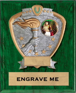 Victory Sport Legend Shield Plaque [9 x 12]