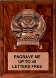 Army Bronze Resin Plaque