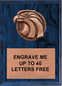 Eagle Bronze Resin Plaque
